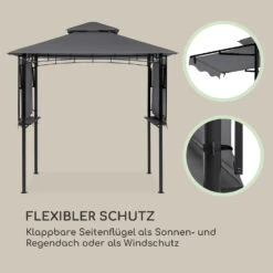 Steakhouse Wings Pavillon 244x260x152cm 160 G/m² PE Flammhemmend Stahl -Haushaltsgerätegeschäft 10034765 de 0003 logo