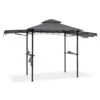 Steakhouse Wings Pavillon 244x260x152cm 160 G/m² PE Flammhemmend Stahl 1 Steakhouse Wings Pavillon 244x260x152cm 160 G/m² PE Flammhemmend Stahl -Haushaltsgerätegeschäft 10034765 yy 0001 titel Blumfeldt Steakhouse Wings Pavillon dunkelgrau