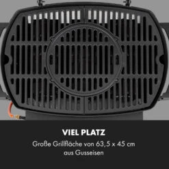 Vanquish Gasgrill 3 Edelstahlbrenner 3 X 3 KW 63,5 X 45 Cm Grillfläche -Haushaltsgerätegeschäft 10034805 de 0006 logo