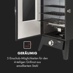 Pasadena Gas-Räuchergrill 2,5 KW Heizleistung 180 °C / 350 °F Max. -Haushaltsgerätegeschäft 10034818 de 0005 logo