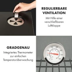 Pasadena Gas-Räuchergrill 2,5 KW Heizleistung 180 °C / 350 °F Max. -Haushaltsgerätegeschäft 10034818 de 0006 logo