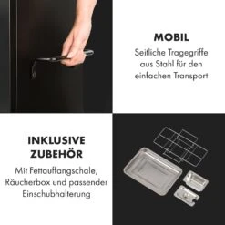 Pasadena Gas-Räuchergrill 2,5 KW Heizleistung 180 °C / 350 °F Max. -Haushaltsgerätegeschäft 10034818 de 0009 logo