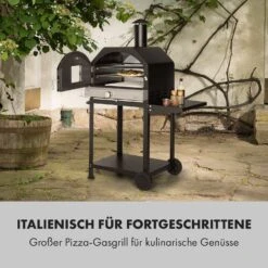 Pizzaiolo Pro Pizza-Gasgrill 76x143x66cm Schamottestein Stahl Mobil -Haushaltsgerätegeschäft 10034844 de 0002 logo