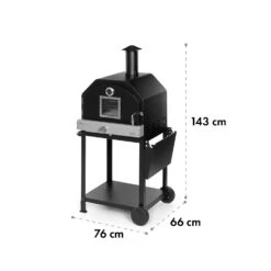 Pizzaiolo Pro Pizza-Gasgrill 76x143x66cm Schamottestein Stahl Mobil -Haushaltsgerätegeschäft 10034844 yy 0010 logo