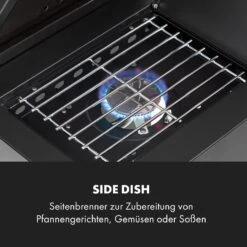 Valkyrie Gasgrill 3x3,2 + 2,9 KW Sichtfenster 54x42 Cm Grill Edelstahl -Haushaltsgerätegeschäft 10034845 de 0006 logo