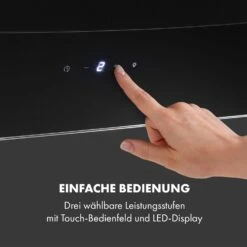 Antonia Dunstabzugshaube Kopffrei 90cm 350m³/h Touch-Bedienfeld Glas -Haushaltsgerätegeschäft 10034868 de 0006 logo