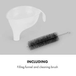 Sweet Sundae Eiscrememaschine Kompressor 1,5l Edelstahl Schwarz -Haushaltsgerätegeschäft 10034911 uk 0009 logo Klarstein Sahnehaeubchen Eiscrememaschine schwarz