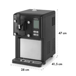 Sweet Sundae Eiscrememaschine Kompressor 1,5l Edelstahl Schwarz -Haushaltsgerätegeschäft 10034911 yy 0010 logo Klarstein Sahnehaeubchen Eiscrememaschine schwarz