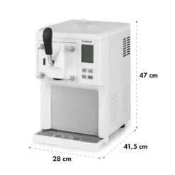 Sweet Sundae Eiscrememaschine Kompressor 1,5l Edelstahl Weiß -Haushaltsgerätegeschäft 10034912 yy 0010 logo Klarstein Sahnehaeubchen Eiscrememaschine weiss