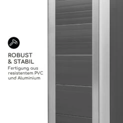 Schatzkammer Gartenschuppen UV-Schutz PVC Schloss Seitenfenster Grau 16 Schatzkammer Gartenschuppen UV-Schutz PVC Schloss Seitenfenster Grau -Haushaltsgerätegeschäft 10034925 de 0006 logo