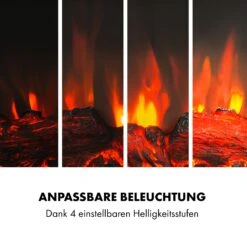 Vulsini Dawn Elektrokamin 1900 W LED-Technik Fernbedienung -Haushaltsgerätegeschäft 10035038 de 0007 logo