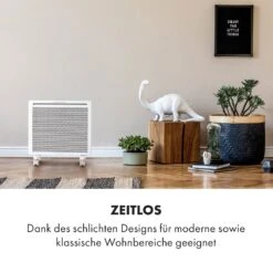 Klarstein Hot Spot Slimcurve Double Wave 2-in-1 Heizgerät 1000W Wochentimer Weiß -Haushaltsgerätegeschäft 10035059 de 0003 logo