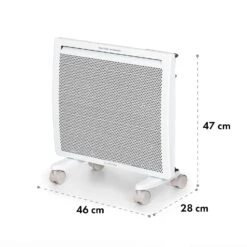 Klarstein Hot Spot Slimcurve Double Wave 2-in-1 Heizgerät 1000W Wochentimer Weiß -Haushaltsgerätegeschäft 10035059 yy 0008 logo