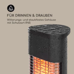 Heat Guru Plus Outdoor Heizstrahler 1200W 3 Heizstufen Fernbedienung -Haushaltsgerätegeschäft 10035095 de 0004 logo