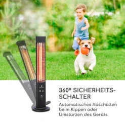 Heat Guru Plus Outdoor Heizstrahler 1200W 3 Heizstufen Fernbedienung -Haushaltsgerätegeschäft 10035095 de 0005 logo