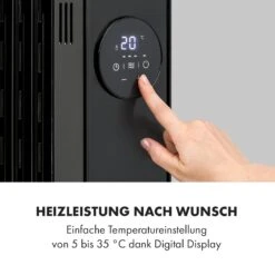 Thermaxx Heatstream Ölradiator 2500W 5-35 °C, 24h-Timer -Haushaltsgerätegeschäft 10035109 de 0003 logo