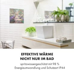 Wonderwall Air Art Smart Infrarotheizung 60x60cm 350W Wandinstallation App-Steuerung Gartenweg -Haushaltsgerätegeschäft 10035117 de 0006 logo