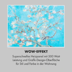 Wonderwall Air Art Smart Infrarotheizung 80x60cm 500W Wandmontage Blüten -Haushaltsgerätegeschäft 10035120 de 0005 logo