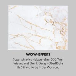 Wonderwall Air Art Smart Infrarotheizung 80x60cm 500W Wandmontage Marmor -Haushaltsgerätegeschäft 10035123 de 0005 logo
