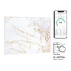 Wonderwall Air Art Smart Infrarotheizung 80x60cm 500W Wandmontage Marmor
