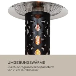 Goldflame Style Terrassenheizstrahler 11,2 KW 360°-Blick Mobil -Haushaltsgerätegeschäft 10035140 de 0008 logo