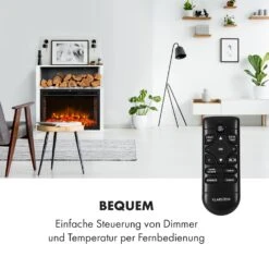 Mauna Loa Elektrokamin 2000 W LED-Flammen Fernbedienung Holzregal -Haushaltsgerätegeschäft 10035167 de 0004 logo