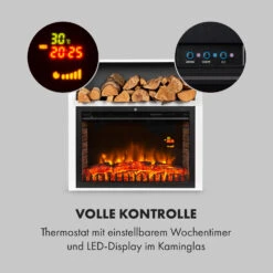 Mauna Loa Elektrokamin 2000 W LED-Flammen Fernbedienung Holzregal -Haushaltsgerätegeschäft 10035167 de 0005 logo