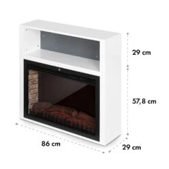 Mauna Loa Elektrokamin 2000 W LED-Flammen Fernbedienung Holzregal -Haushaltsgerätegeschäft 10035167 yy 0008 logo