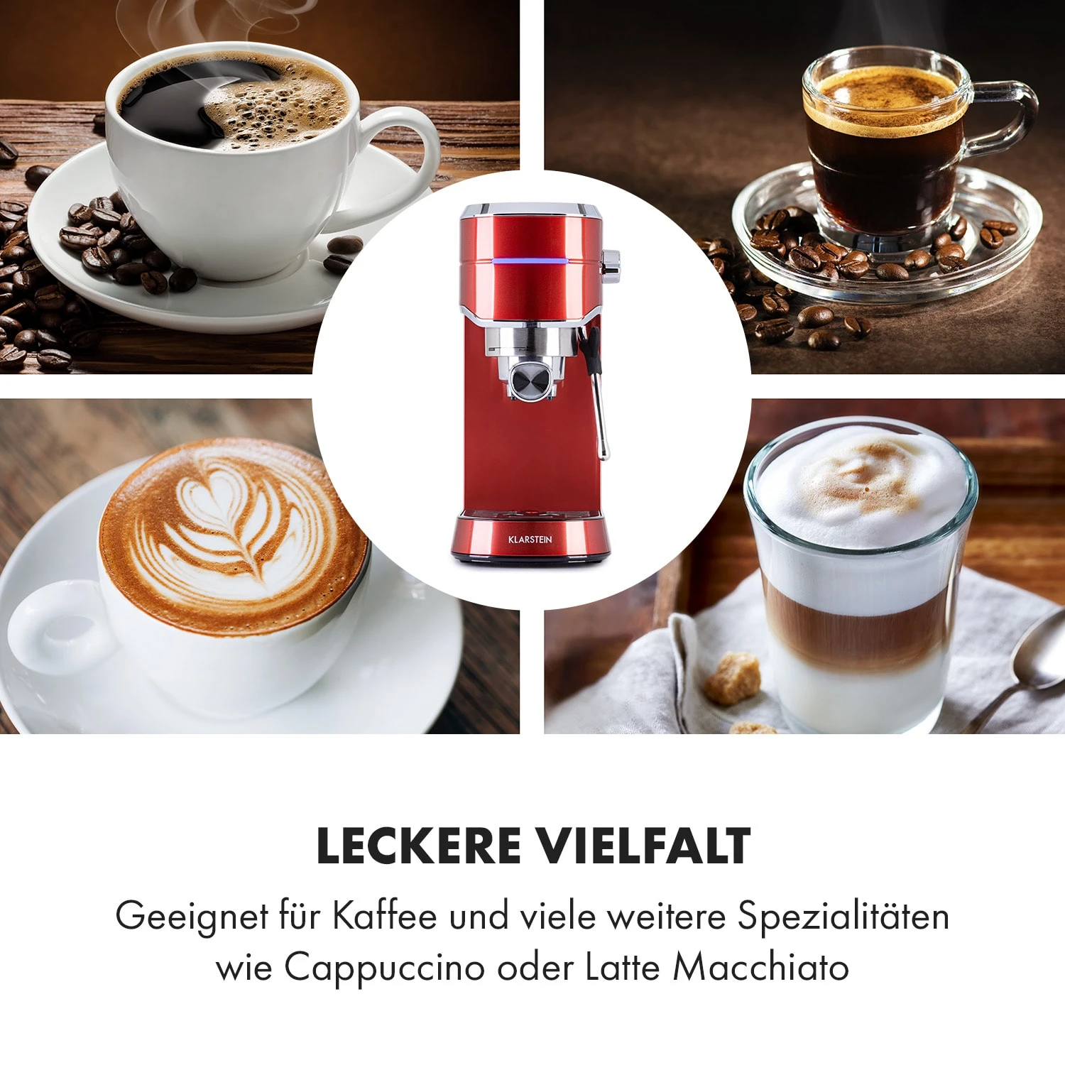 Futura Espressomaker 20 Bar 1450 Watt 20 Bar Wassertank: 1,25 Liter Rostfreier Edelstahl 7 Futura Espressomaker 20 Bar 1450 Watt 20 Bar Wassertank: 1,25 Liter Rostfreier Edelstahl – Bild 5