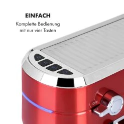 Futura Espressomaker 20 Bar 1450 Watt 20 Bar Wassertank: 1,25 Liter Rostfreier Edelstahl 17 Futura Espressomaker 20 Bar 1450 Watt 20 Bar Wassertank: 1,25 Liter Rostfreier Edelstahl -Haushaltsgerätegeschäft 10035184 de 0006 logo