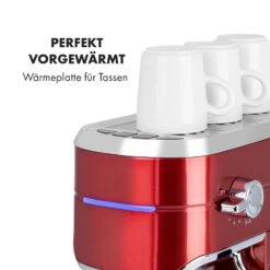 Futura Espressomaker 20 Bar 1450 Watt 20 Bar Wassertank: 1,25 Liter Rostfreier Edelstahl 19 Futura Espressomaker 20 Bar 1450 Watt 20 Bar Wassertank: 1,25 Liter Rostfreier Edelstahl -Haushaltsgerätegeschäft 10035184 de 0008 logo