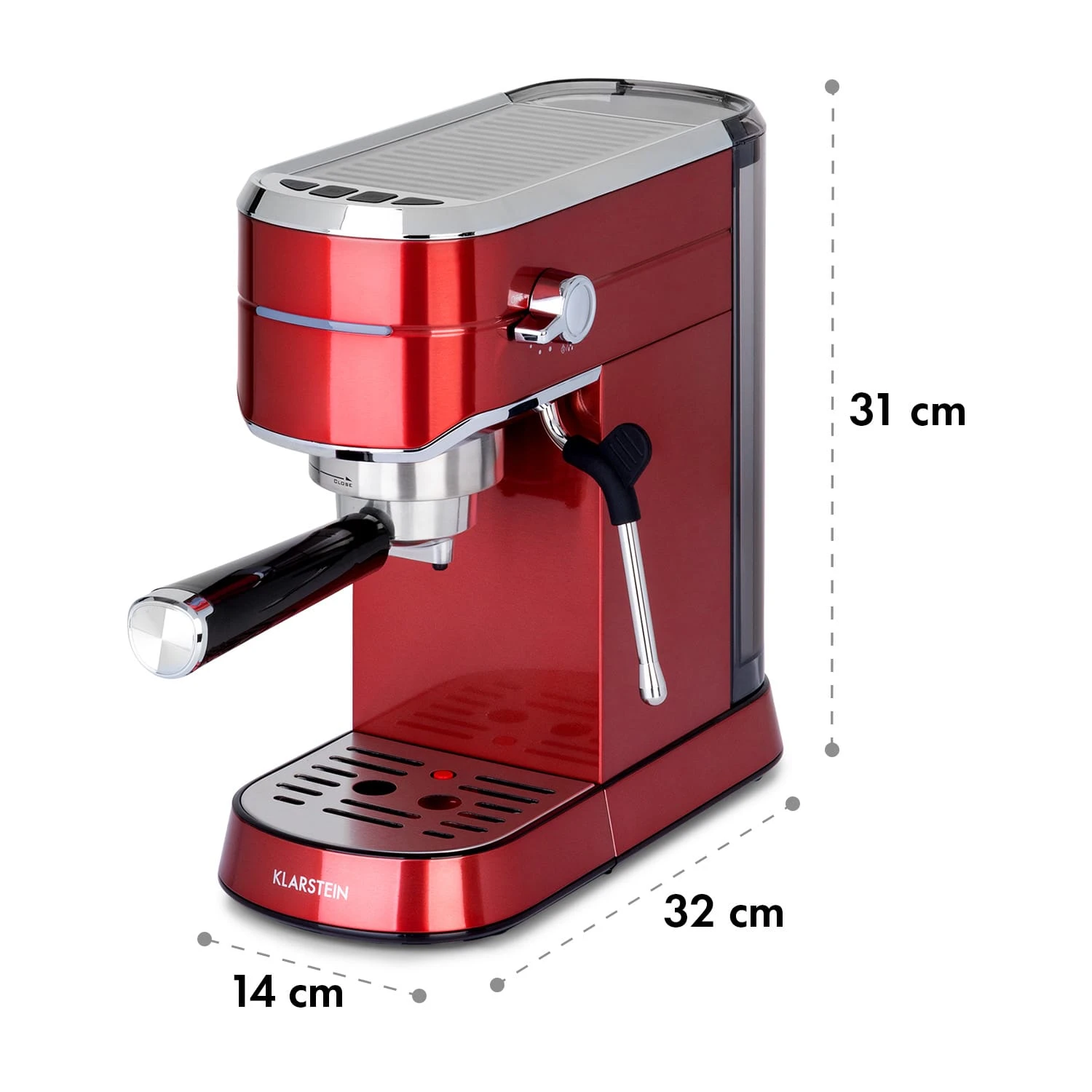 Futura Espressomaker 20 Bar 1450 Watt 20 Bar Wassertank: 1,25 Liter Rostfreier Edelstahl 12 Futura Espressomaker 20 Bar 1450 Watt 20 Bar Wassertank: 1,25 Liter Rostfreier Edelstahl – Bild 10