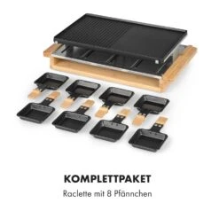 Tournedo Raclette 1200W Aluminiumguss 8 Personen Holz-Dekor -Haushaltsgerätegeschäft 10035219 de 0008 logo