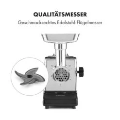 Kraftprotz Elektrischer Fleischwolf 700 W Kupfermotor Hack Wurst Kebbe Edelstahl -Haushaltsgerätegeschäft 10035233 de 0004 logo