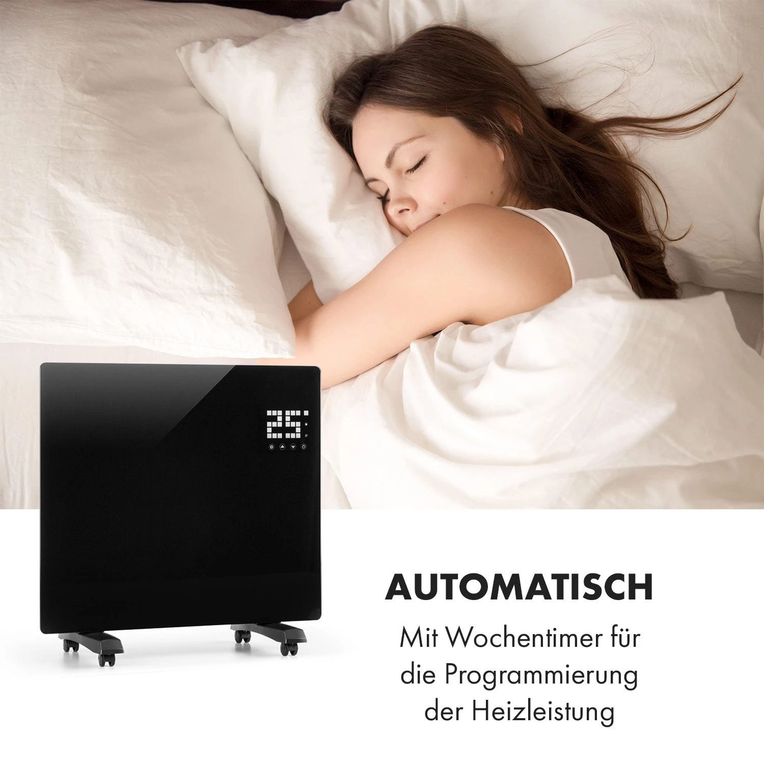 Bornholm Single Smart Konvektionsheizgerät 1000 W App-Steuerung 6 Bornholm Single Smart Konvektionsheizgerät 1000 W App-Steuerung – Bild 4