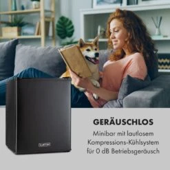 Klarstein Happy Hour Minibar 40L 5-15°C 23 DB LED-Licht -Haushaltsgerätegeschäft 10035247 de 0002 logo