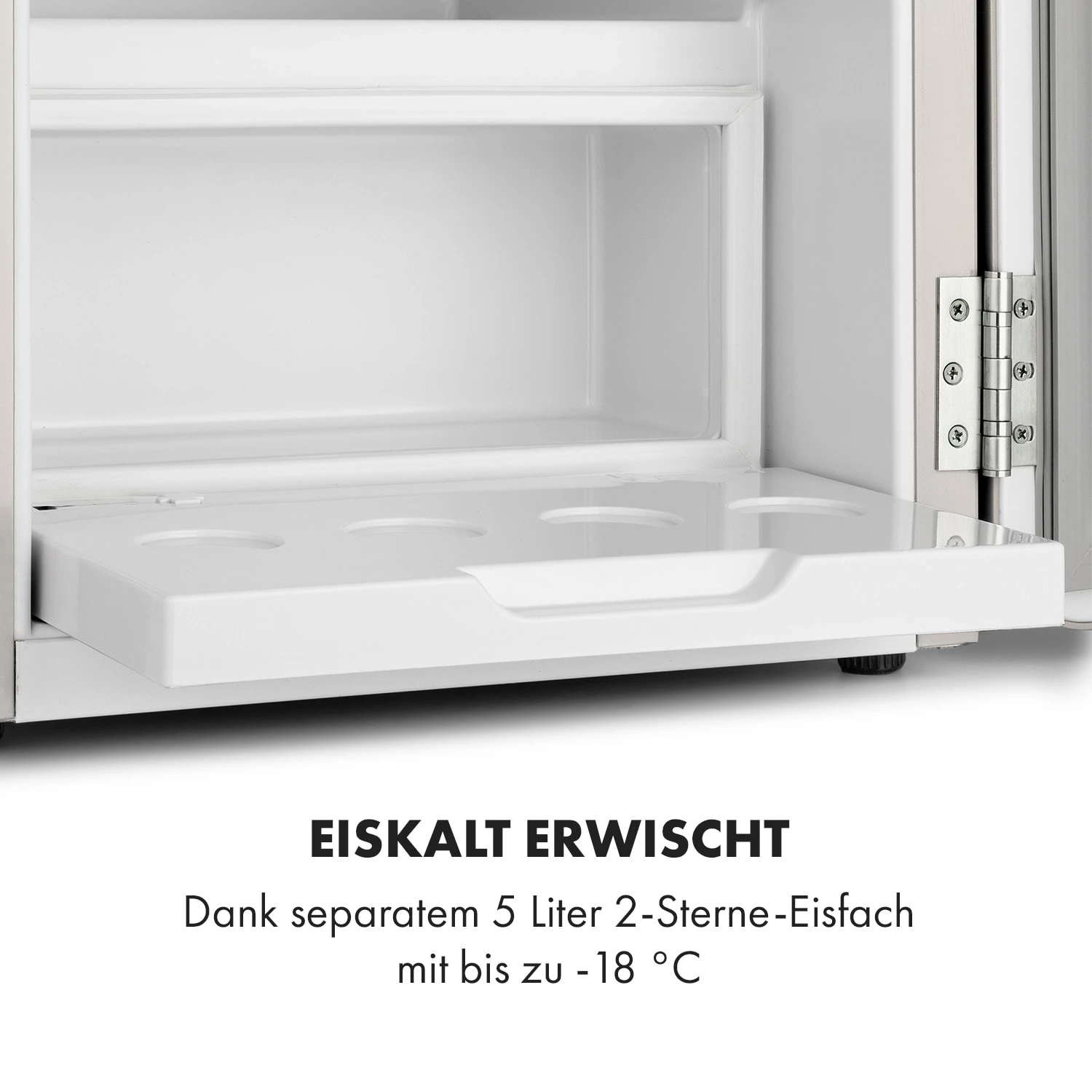 Audrey Mini 2in1 Kühlschrank EEC F Gefrierfach LED 6 Audrey Mini 2in1 Kühlschrank EEC F Gefrierfach LED – Bild 4