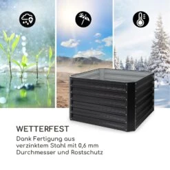High Grow Straight Hochbeet 100x60x100cm 600l Stahl 15 High Grow Straight Hochbeet 100x60x100cm 600l Stahl -Haushaltsgerätegeschäft 10035334 de 0006 logo
