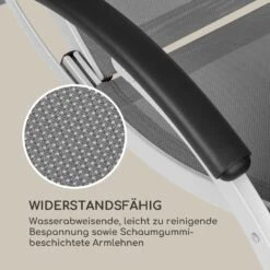 Sunnyvale Liegestuhl Mit Fußteil Aluminium 4-Stufen 14 Sunnyvale Liegestuhl Mit Fußteil Aluminium 4-Stufen -Haushaltsgerätegeschäft 10035337 de 0005 logo