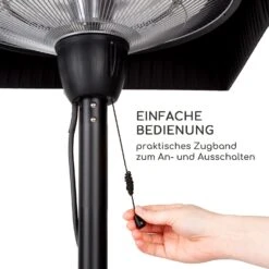 Loras Style Tisch-Heizstrahler Karbon-IR-Heizelement 1500W -Haushaltsgerätegeschäft 10035344 de 0008 logo