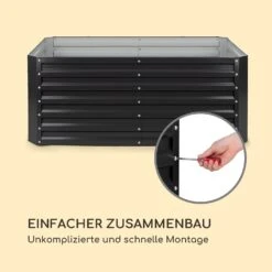 High Grow Straight Hochbeet 200x60x100cm 1200l Stahl -Haushaltsgerätegeschäft 10035353 de 0007 logo