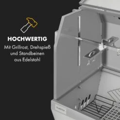 Sauenland Pro XL Spanferkelgrill Drehspieß 15W 4 Rollen Edelstahl -Haushaltsgerätegeschäft 10035373 de 0003 logo