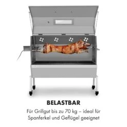 Sauenland Pro XL Spanferkelgrill Drehspieß 15W 4 Rollen Edelstahl -Haushaltsgerätegeschäft 10035373 de 0004 logo