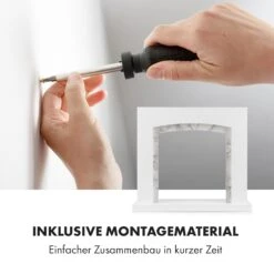 Studio Frame II Kamingehäuse MDF Marmordekoration -Haushaltsgerätegeschäft 10035404 de 0004 logo