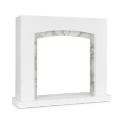 Studio Frame II Kamingehäuse MDF Marmordekoration