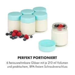 Gaia Greek Joghurt-Maker 1,26 L 6 Gläser Inkl. Sieb-Box -Haushaltsgerätegeschäft 10035435 de 0003 logo