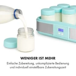 Gaia Greek Joghurt-Maker 1,26 L 6 Gläser Inkl. Sieb-Box -Haushaltsgerätegeschäft 10035435 de 0005 logo