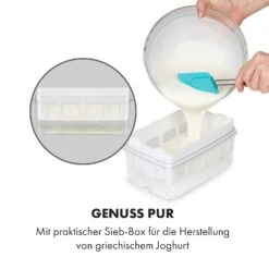 Gaia Greek Joghurt-Maker 1,26 L 6 Gläser Inkl. Sieb-Box -Haushaltsgerätegeschäft 10035435 de 0006 logo