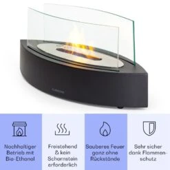 Phantasma Curve Ethanol-Kamin Rauch- & Geruchlos Edelstahl-Brenner Sicherheitsglas 11 Phantasma Curve Ethanol-Kamin Rauch- & Geruchlos Edelstahl-Brenner Sicherheitsglas -Haushaltsgerätegeschäft 10035457 de 0003 usp