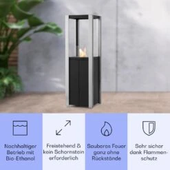 Phantasma Pinar Ethanol-Kamin Rauch- & Geruchlos Bio-Ethanol -Haushaltsgerätegeschäft 10035459 de 0003 usp